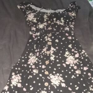 Floral Button-Down Dress